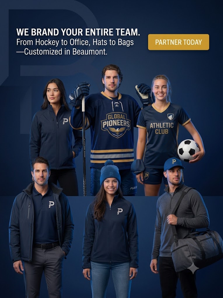 Team in custom gear